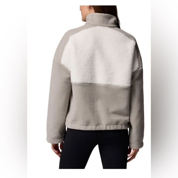 Columbia Sherpa Cropped Fleece Pullover Women’s - Picture 2 of 6